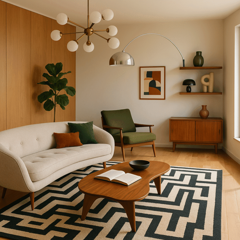 15 Mid-Century Modern Living Room Ideas for a Stylish Space
